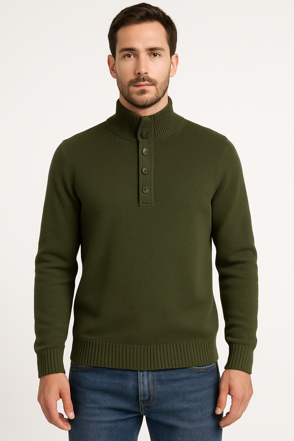 Lupetto Bottoni Militare