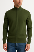 Maglione Full Zip Militare