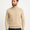 Maglione Lupo Cotone Beige