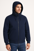Giubbotto Panno Blu Navy