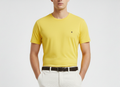 Mclassics T-shirt maniche corte gialla micrologo MC