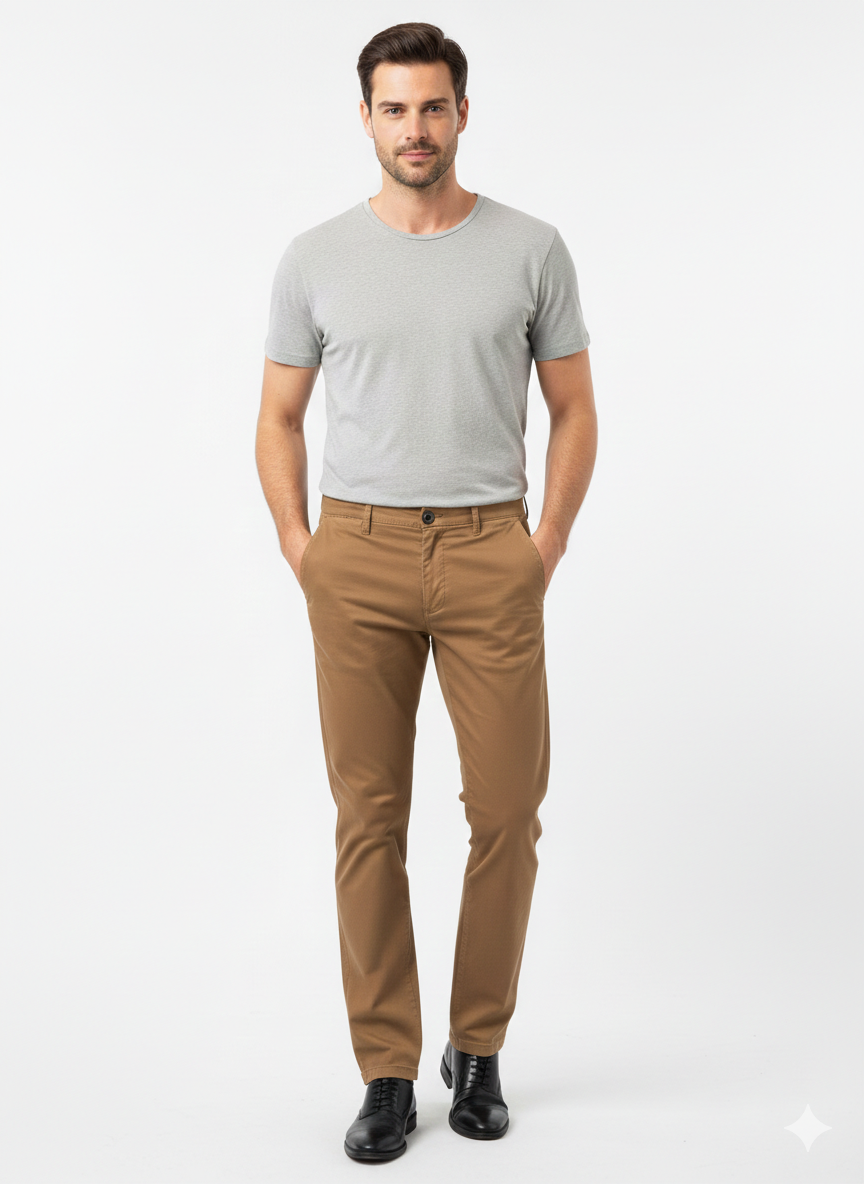 Pantalone Chinos Tabacco