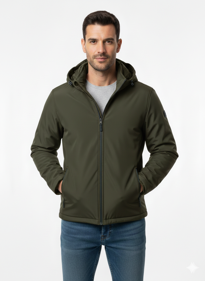 Parka softshell Militare